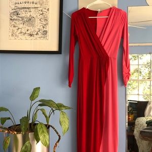 ASOS Surplice Maxi Dress